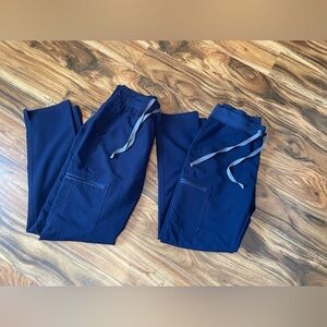 Figs Technical Collection navy blue scrubs women’s